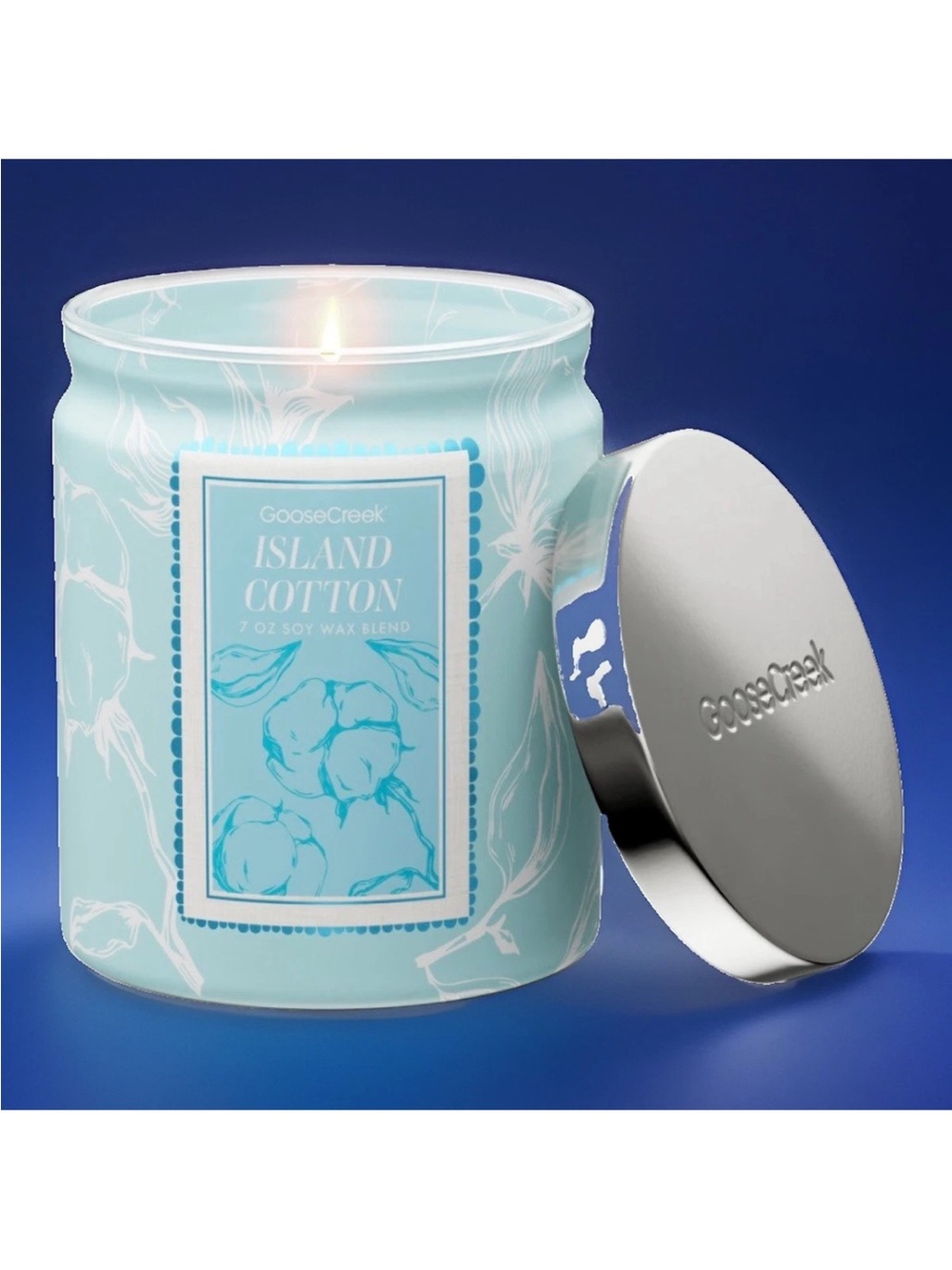 Goose Creek Single Wick Candle- Island Cotton (7oz)